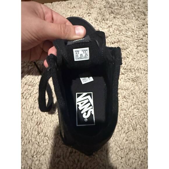 Vans Sk8-Hi Tapered Canvas Black Hi Top Men's 4 Women's 5.5 VN0A4U16BLA New - Picture 8 of 9